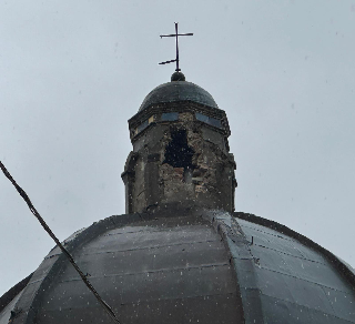 Roseto degli Abruzzi - Maltempo, fulmine colpisce la cupola della  SS. Annunziata di Montepagano